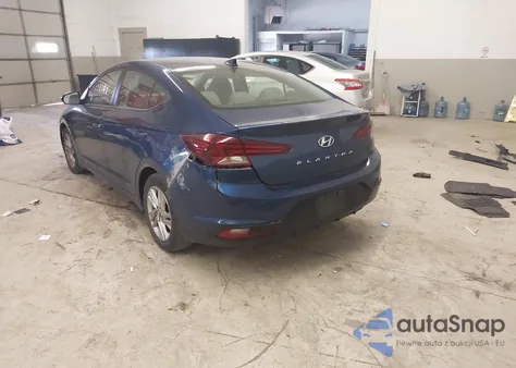 2019 Hyundai Elantra Sel z USA, uszkodzony, nr VIN 5NPD84LF6KH449769